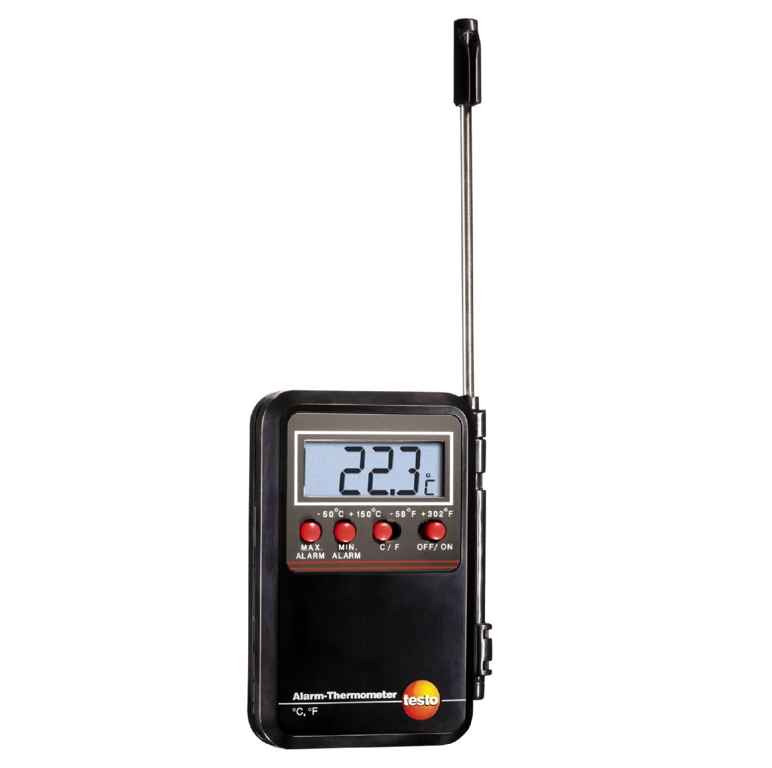 Mini alarm thermometer