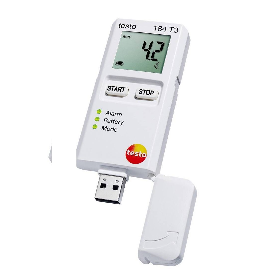 testo 184 T3 - Temperature data logger for transport monitoring
