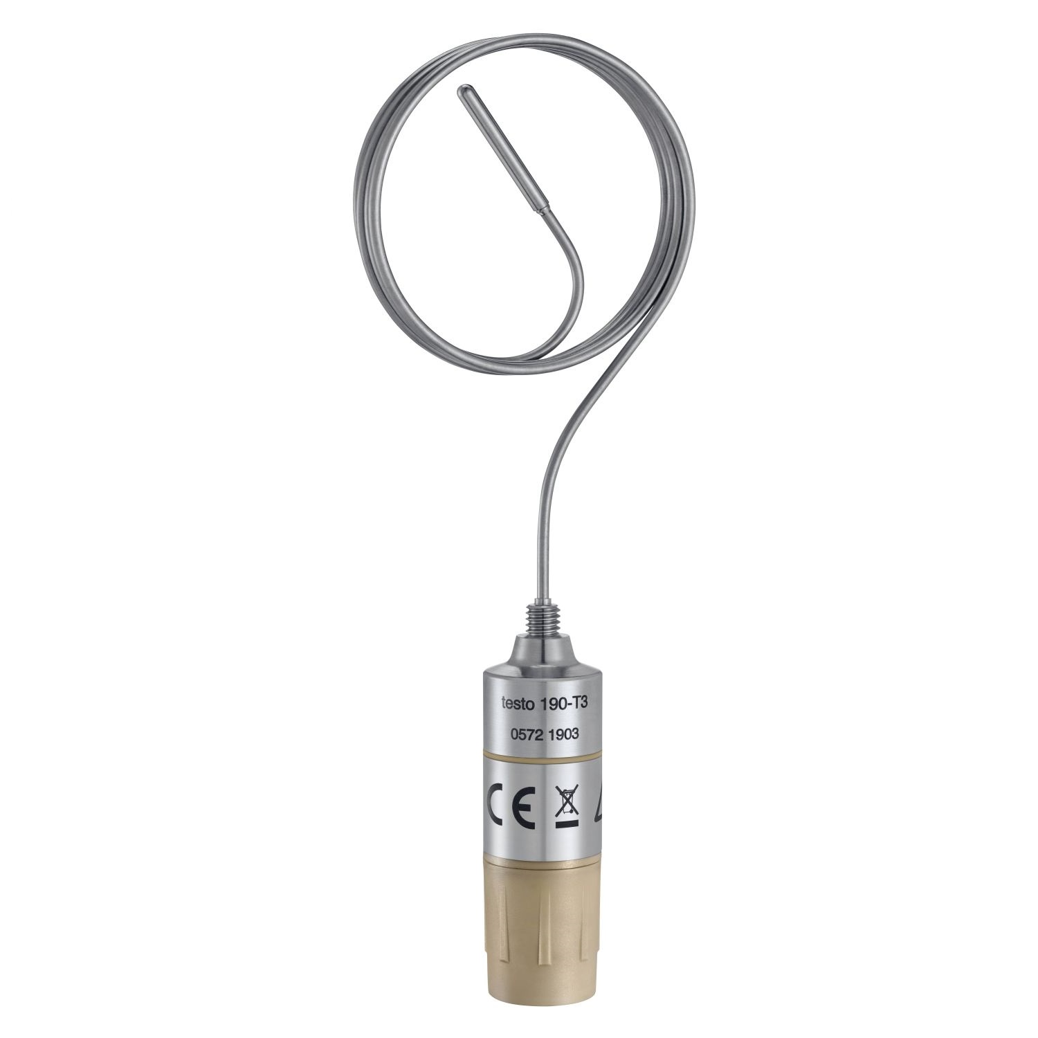 testo 190-T3 - CFR temperature data logger with long, flexible probe