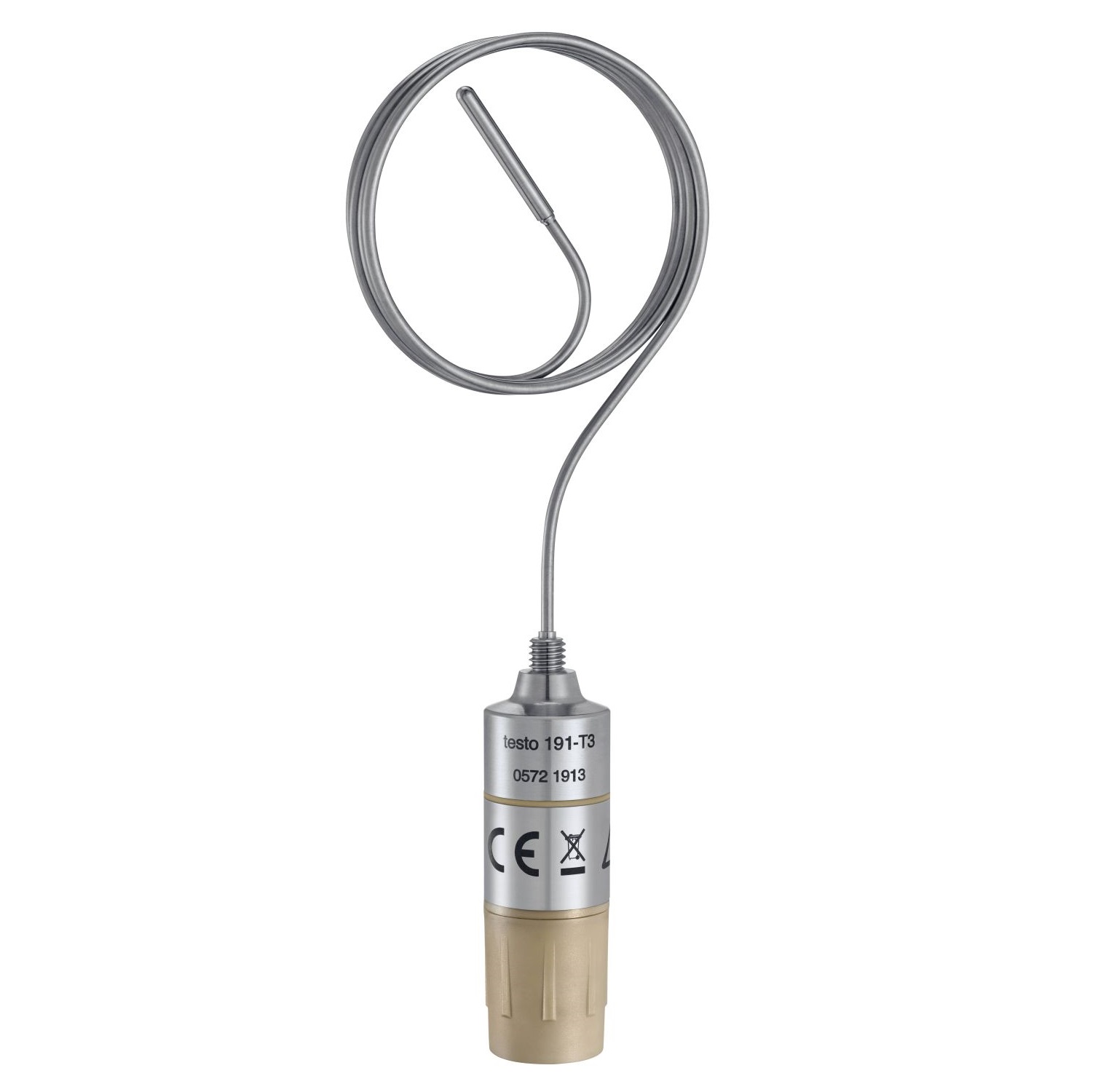 testo 191-T3 - HACCP temperature data logger with long, flexible probe