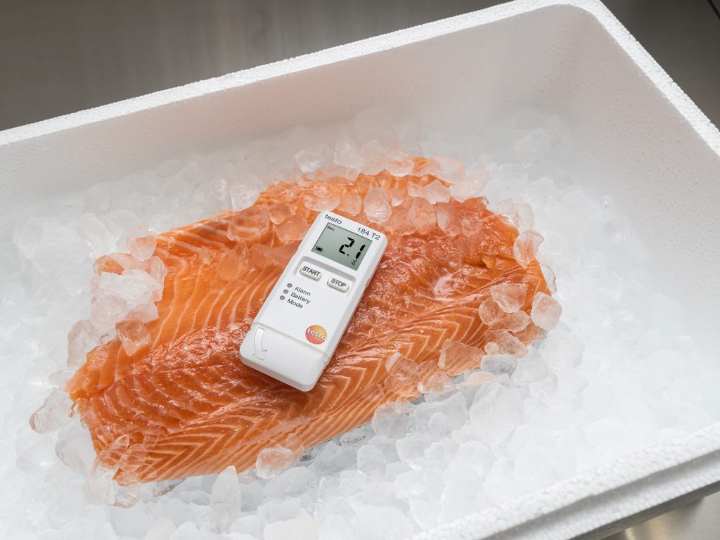 Testo Food storage temperature